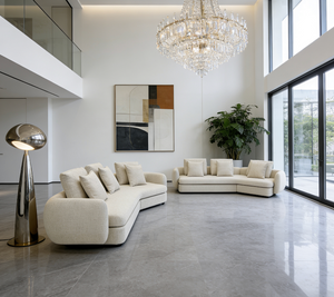  Hochwertiges Sofa aus Leinen-Baumwolle 