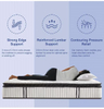 Hotel Matratze Kissen Top Memory Foam Matratze in mittlerer Firma